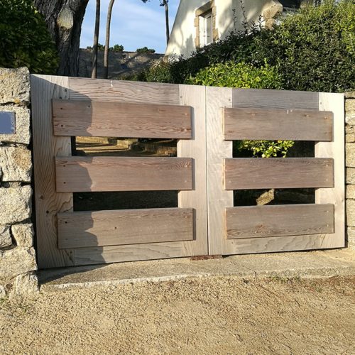 Fabrication de portail pour une maison à Carnac 56