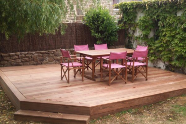 Terrasse en bois Ipé à Carnac 56