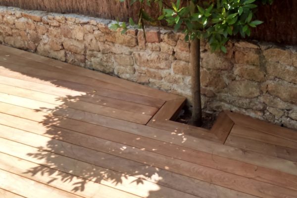 Terrasse en bois Ipé à Carnac 56