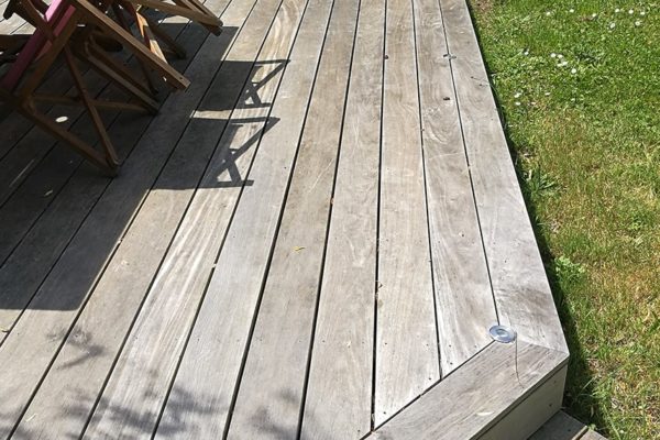 Terrasse en bois Ipé à Carnac 56