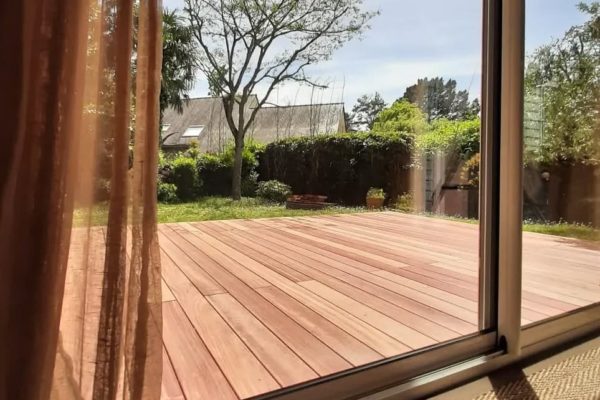 Terrasse en bois à La Trinité sur Mer