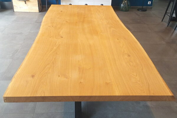 Plateau sur mesure en chêne massif