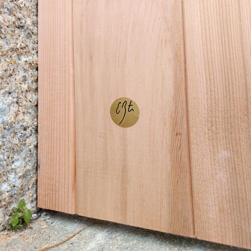 Portail à Carnac en front de mer