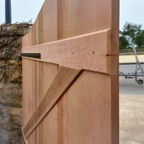 Portail à Carnac en front de mer